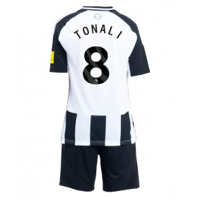 Dětské fotbalový komplet Newcastle United Sandro Tonali #8 Domácí košile 2024-25 Krátkým Rukávem